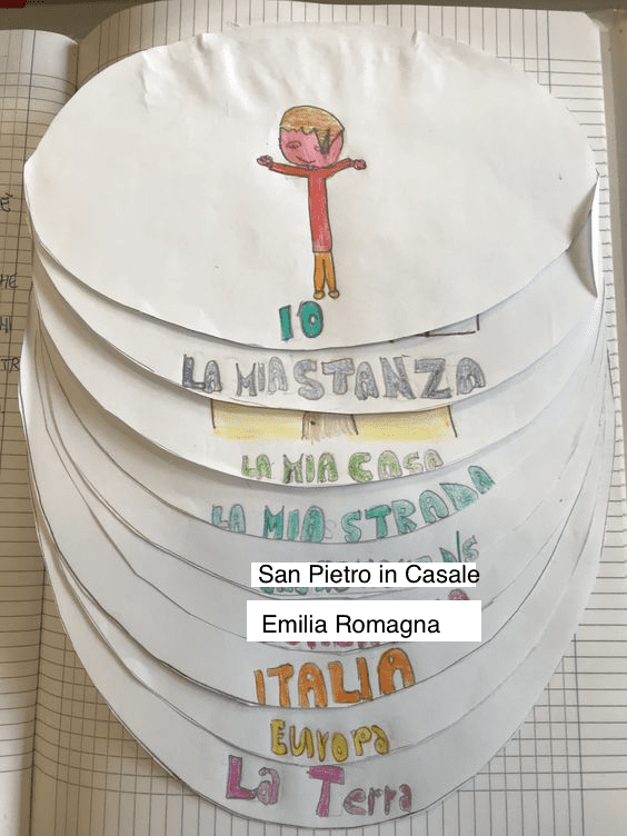 Un'immagine che ritrae prodotto di carta e arte infantile.